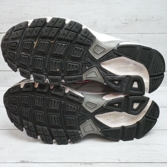 Nike Womens Size 6 Run Initiator White Silver Pink Running Sneakers - Picture 7 of 8